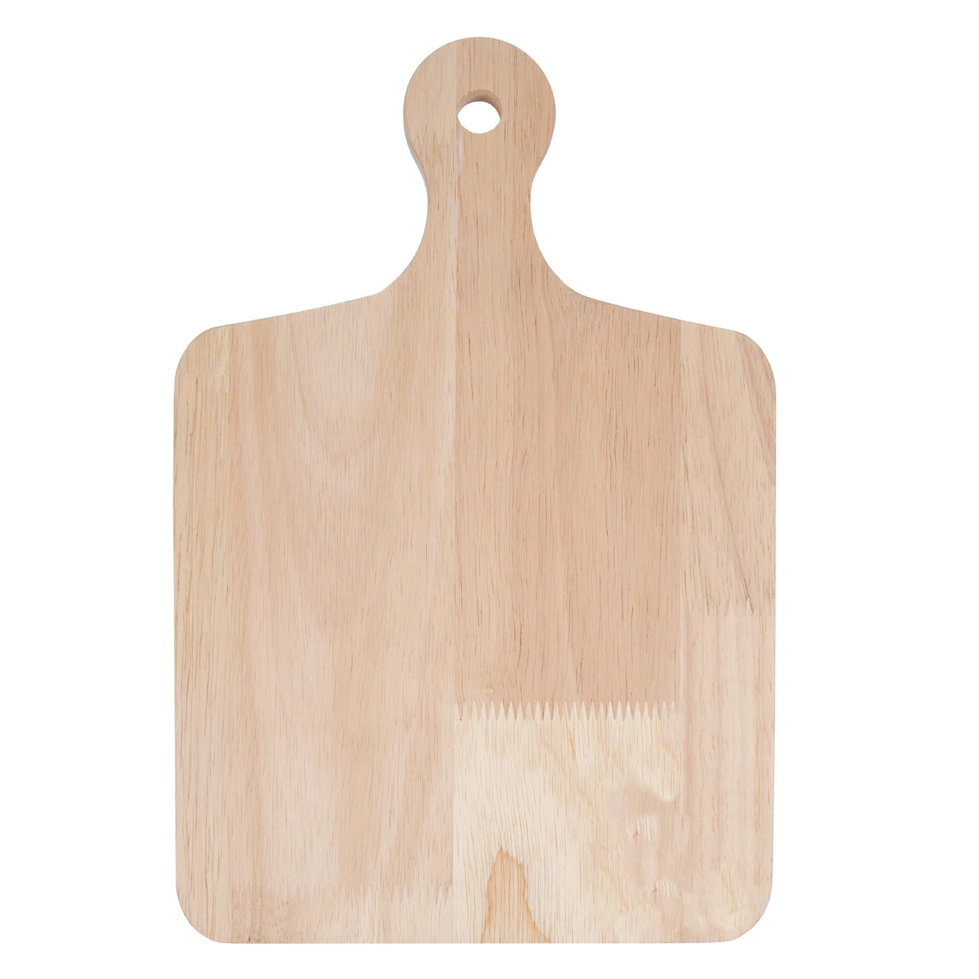 (1 pack) On the Surface Wood Decorative Square Tray, Customizable Serving Tray with Handle
