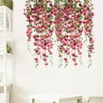 thumbnail image 4 of Waterproof Rose Vine Wallpaper for For elegant Home Decoration in Pink Color, 4 of 5