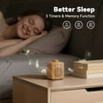 thumbnail image 4 of Estbridge Portable White Noise Machine for Sleeping with 20 Soothing Sounds  Rechargeable Timer  Sleep Speaker for Sleep  Travel  Relaxation  Office Multi-scene Use, 4 of 7