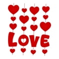 thumbnail image 2 of Decoración del Día de Valentín, pancarta de , guirnalda de cuerdas colgantes, pancarta de corazón para propuesta, recuerdos para la, 2 of 7