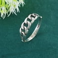 thumbnail image 3 of Irish Celtic Knot Ring in Solid 925 Sterling Silver Eternity Wedding Band Jewelry for Women, 3 of 5