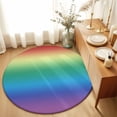 thumbnail image 2 of 3ft Area Rug,Multicolor Rainbow Abstract Colored Gradient Washable Large Rugs Soft Non-Slip Floor Rug Ombre Art Non-Shedding Indoor Carpets for Living Room Bedroom Home Office Nursery, 2 of 9