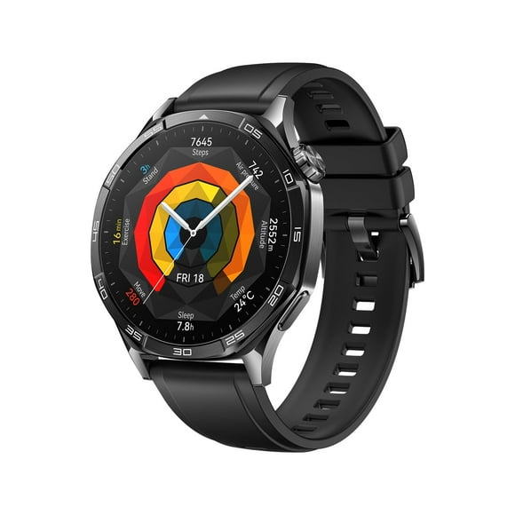 Reloj inteligente HUAWEI Watch GT 5 con batería de 46 mm, 14 días, color negro