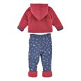 thumbnail image 3 of Set de 2 Piezas en Algodón Hipoalergénico, Chamarra con Gorro y Pantalón Capitonados Baby Creysi  Rojo 12 Meses, 3 of 3