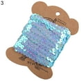 thumbnail image 2 of Conditiclusy 1 Roll Sequin Trim Glossy Cuttable 10 Yard Sewing Crafts Sequin DIY Ribbon Cloth Accessory, 2 of 7