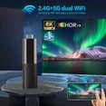 thumbnail image 4 of Salange Android14 ATV Smart TV Stick Dual WiFi 2,4g 5G Dongle Portátil HD 6K 1080P Streaming Media TV, 4 of 5