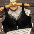 thumbnail image 2 of Xucatan Push up Bra for Women Plus Size Comfort Rose Bra Curvy Couture womens Luxe Lace Wire Free Bra Gift, 2 of 6