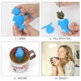 thumbnail image 5 of Cute Silicone Tea Infuser Food Grade Fish Shape Design Tea Filter Funny Tea Strainer, 5 of 5