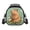 Capybara Floral Flower, variant on Uourmeti Kawaii Axolotl Lightweight Kids Lunch Bag for Outdoor School, Removable Crossbody Strap Insulated Lunch Bag