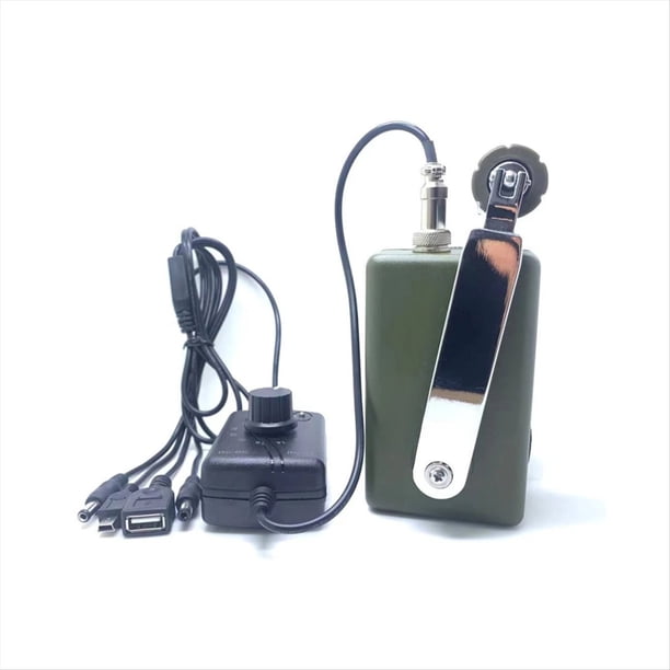 Generador de Manivela Portátil para Exteriores, Profesional, Silencioso, de Emergencia, para Teléfono Móvil y Ordenador, 30 W/28 V