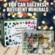 thumbnail image 3 of Calendario de Adviento de Navidad, Calendario de Cuenta Regresiva de Navidad de 24 Días de Crystal Ore, Caja de Regalo de Minerales, Calendario de Adviento de Juguete, 3 of 5