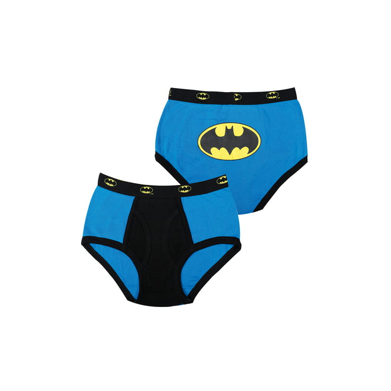 DC Comics Boys Justice League Batman Brief Underwear Pack, Multi
