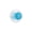 🍒 Blue_Hot#104, variant on Small Pet Exercise Ball - Transparent Running Sphere with Air Vents, for Hamsters and Gerbils, 13cm Diameter, Easy Snap Closure, Indoor Floor Toy
