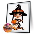 thumbnail image 2 of Cuadros Decorativos Kit de pintura de diamante de taladro redondo completo, muñeca de ojos grandes, dibujo de diamantes de imitación, decoración artística Ndcxsfigh Nuevos Originales, 2 of 9