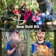 thumbnail image 6 of Bow Drill Kit Fire Starter, Primitive Wood, Survival Practice Friction Fire Tool for Scout Outdoor Activity Teaching, Outward Bound Training, Wildness Survival Beginner, 6 of 7