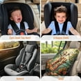 thumbnail image 5 of KUIFORTI Baby Car Seat Cover, Lightweight Car Seat Sunshade Cover, Heat & Sun Seat Reflector to Maintain a Cool Temperature for Baby, Toddler Car Accessories, Giraffe, 5 of 7