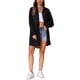 thumbnail image 2 of BLUSA CASUAL DE MANGA LARGA CON CUELLO CAÍDO Y BOTONES PARA MUJERES INSPIRE CHIC XL NEGRA SIN ARRUGAS, 2 of 5
