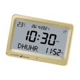 thumbnail image 4 of Reloj despertador Azan Regalo islámico para el Día del Padre Mes Fecha Año Pantalla Oración musulmana Pantalla blanca dorada, 4 of 9
