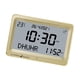 thumbnail image 4 of Reloj despertador Azan, reloj de oración musulmán islámico, calendario decorativo con 8 sonidos de oración. Pantalla blanca dorada, 4 of 9