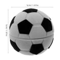 thumbnail image 3 of Wedding Ring Box Engagement Ring Case Portable Jewelry Holder Soccer Shape Ring Box, 3 of 8