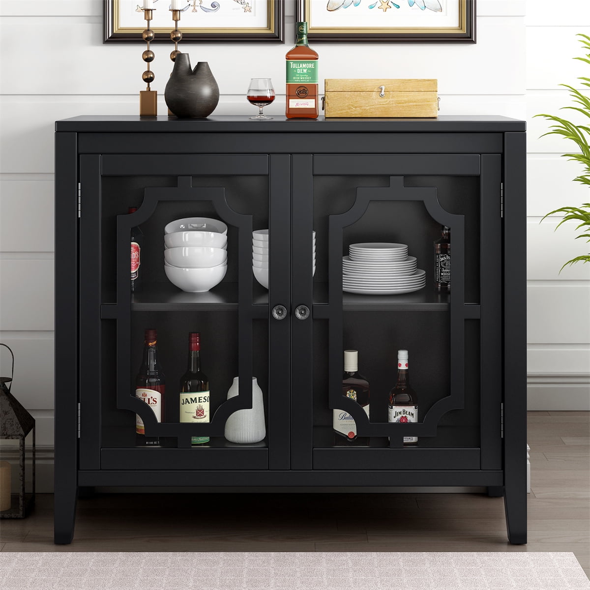 INCLAKE Accent Storage Buffet Sideboard Accent