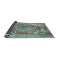 thumbnail image 2 of Ahgly Company Indoor Rectangle Abstract Light Blue Modern Area Rugs, 4' x 6', 2 of 4