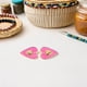 thumbnail image 4 of 2 dijes de corazón: colgantes universales para pulseras y bisutería. Colgantes de corazón para joyería artesanal., 4 of 7