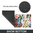 thumbnail image 6 of Pioneer Flower Floral Print Pattern Kitchen Rugs Sets Of 2,Anti Fatigue Kitchen Mat Rugs Non Slip Washable,Decorative Kitchen Floor Mats for Kitchen,Sink,Laundry,17"x30"+17"x47", 6 of 7