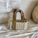 thumbnail image 4 of Bolso playa paja tejido hobo JShteea blanco, 4 of 9