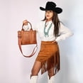 thumbnail image 2 of Bolso de mano Montana West Wrangler Tote Vintage para mujer, 2 of 6