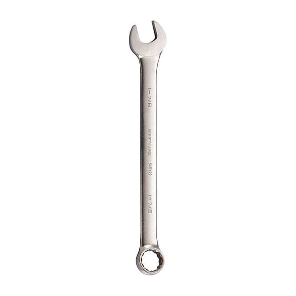 Westward Combination Wrench,1-7/8",SAE,Satin 54RY99