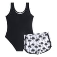 thumbnail image 6 of Gubotare Bathing Suit Girl Cut Out One Piece Swimsuit for Girls One Piece Print Bathing Suits Beach Swimwear Size 8-9 (Black,8-9 Years), 6 of 9