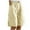 A-Beige72, variant on Women's Wide-Leg Shorts Button Front Elastic Waistband Pocketed Summer Trousers Solid Color Minimalist Beach Bottoms