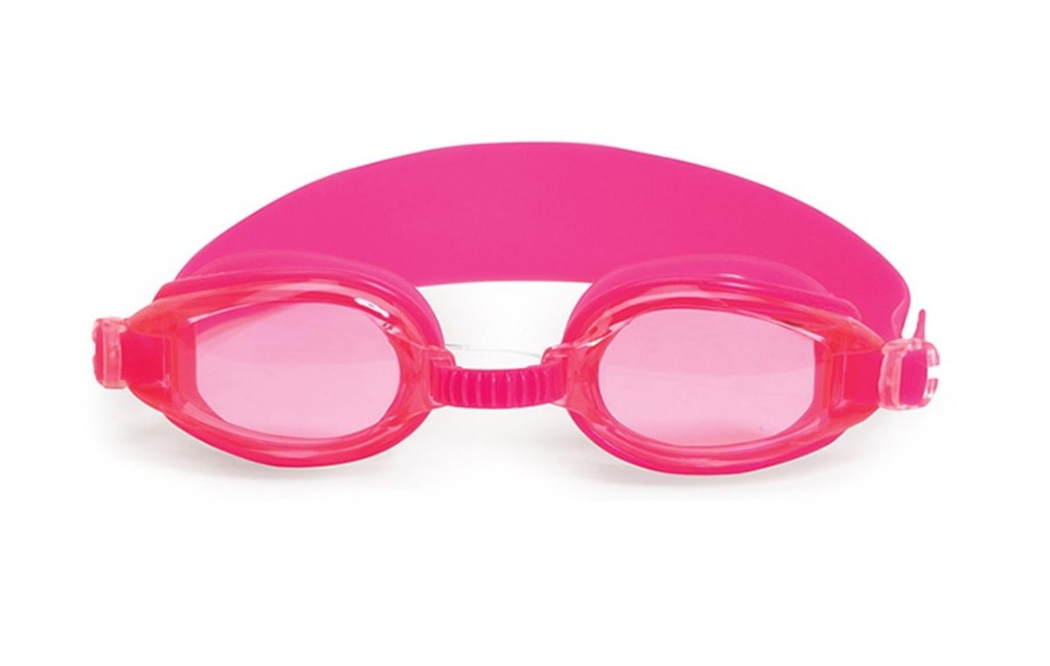 6.25" Advantage Pink Goggles Swimming Pool Accessory for Juniors by Swim Central