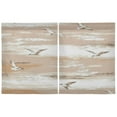 thumbnail image 2 of Seagull 27"x24" Linen Look Cafe Curtain Set with Privacy and UV Protection, 2 of 8