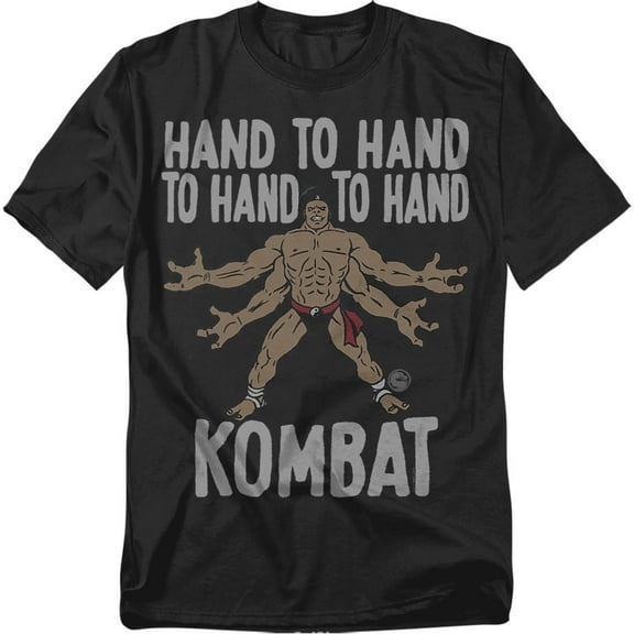 Mortal Kombat Klassic T-Shirt Klassic Goro Hand To Hand Kombat Unisex Graphic Tee for Men & Women