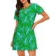 thumbnail image 1 of Fotbe Octopus1 Bata de Dormir para Mujer con Estampado, Camisón de Algodón de Manga Corta, Ropa de Dormir Casual, 1 of 6