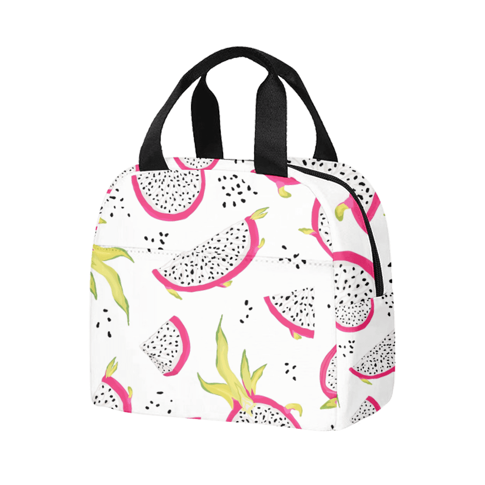 Fruit Print Lunch Bag Cartoon Lunch Box School Portable Cooler Bag(E05 ...