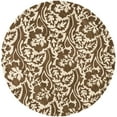 thumbnail image 2 of SAFAVIEH Soho Autumn Floral Wool Area Rug, Brown/Ivory, 3'6" x 5'6", 2 of 4