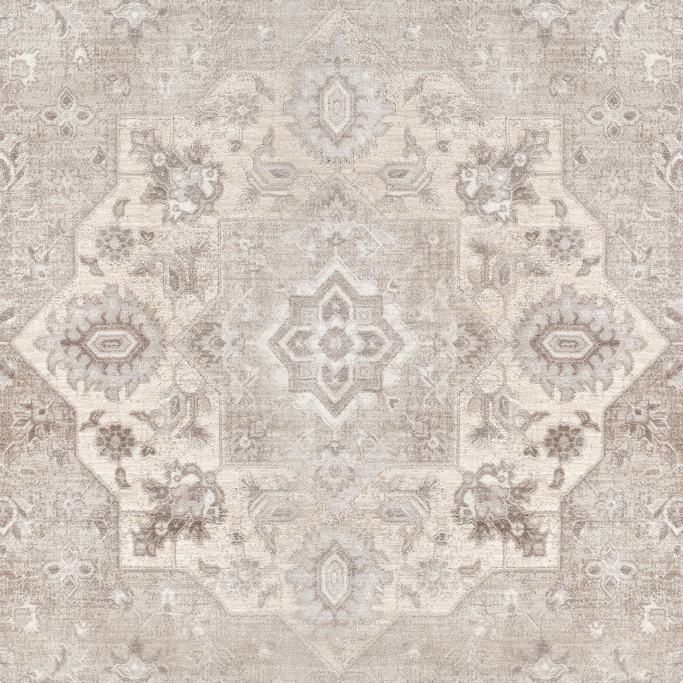 CHI Monroe Cream/Beige 6'6" x 9'6" Area Rug