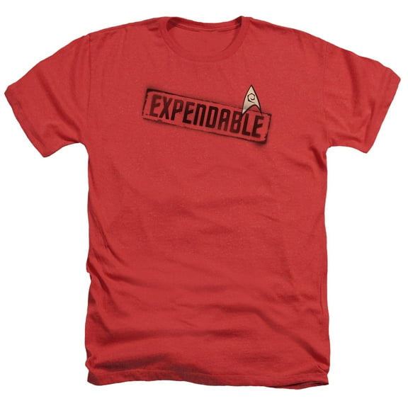 Star Trek - Expendable - Heather Short Sleeve Shirt - X-Large