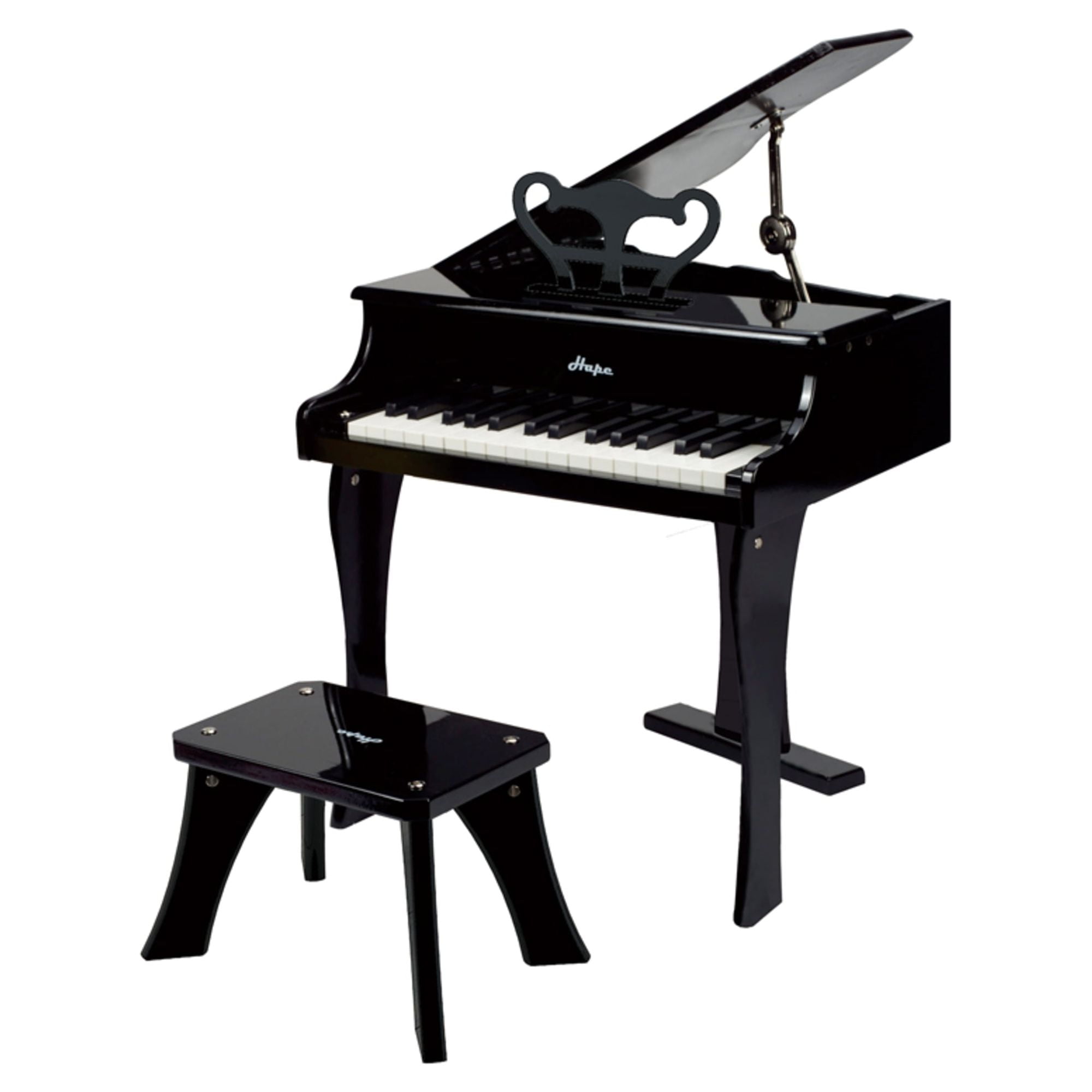 Piano électronique droit noir 30 touches pour enfant Hape