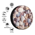 thumbnail image 4 of Gukieu Sea Shells Print Car Tire Cover, Adjustable Waterproof and Dustproof Tire Protection Cover, Suitable for SUV, Truck, Van-17 inch, 4 of 6