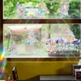 thumbnail image 2 of Christmas Suncatchers, Window Stickers, Snowflake Electrostatic Cling Decals for Bird Proof Holiday Decor, Colorful Rainbow Glass Sun Catchers, Removable Seasonal Window Film for Doors and Windows, 2 of 7