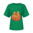 thumbnail image 3 of Fall Shirts for Women Halloween Pumpkin Graphic Tees Thanksgiving Family Tops Cute Autumn T-Shirt, 3 of 5