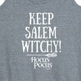 thumbnail image 3 of Hocus Pocus - Keep Salem Witchy - Women's Racerback Tank Top, 3 of 5