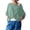 Green Top for Women, variant on Women's Off Shoulder Cross Wrap Loose Top with Draped Front for Weekend and Street Style Red XXXL