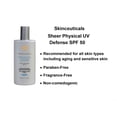 thumbnail image 4 of Skinceuticals Sheer Physical UV Defense SPF 50 1.7 fl oz (50ml), 4 of 6