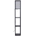 thumbnail image 2 of Costway 63'' Moderne Lampe de Sol Éclairage Pièce de la Maison W / 3 Étagères de Stockage, 2 of 8