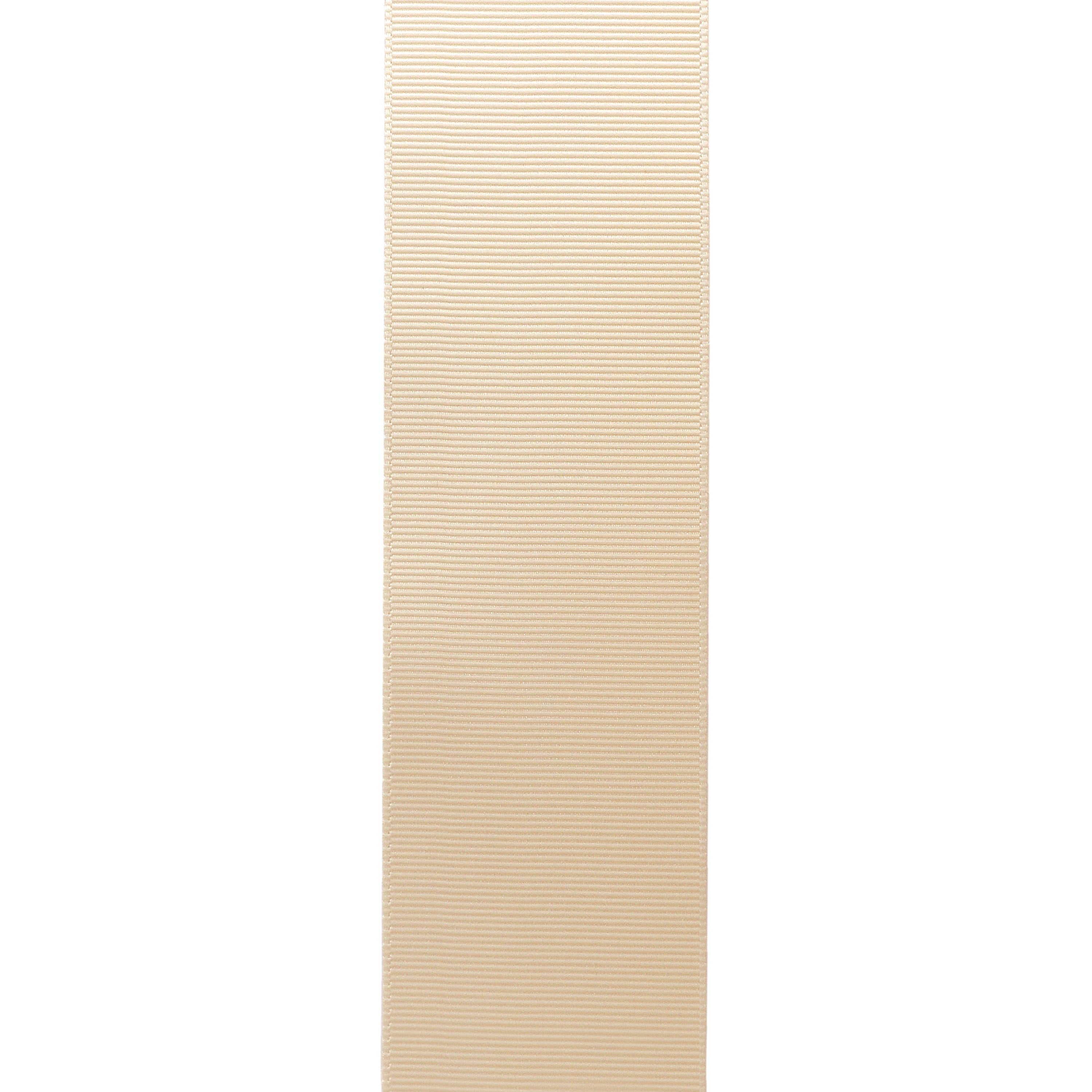 Ivory Grosgrain Ribbon, 1.5" x 50 Yards by Gwen Studios